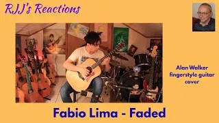 Thumbnail: Fabio Lima - Faded (Alan Walker fingerstyle guitar cover)  🇨🇦 RJJ's Reaction