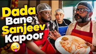 Thumbnail: Dada Bane Sanjeev Kapoor 😅 | MasterChef 👨‍🍳 | RJ Praveen | Comedy Video | Funny Video 