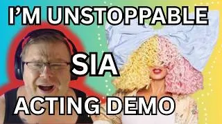 Thumbnail: This Performance Gave Me Pure Chills! 🔥 SIA - Unstoppable Acting Demo REACTION
