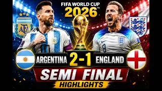 Thumbnail: Argentina vs England | eFootball 2026 Gameplay | RK GAMING #fifa