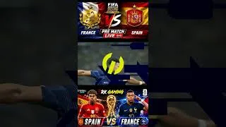Thumbnail: 🔴 Spain vs France eFootball LIVE | FIFA World Cup 2026 Semi Final | Full Match Simulation | #fifa