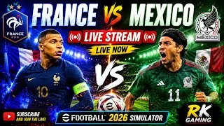 Thumbnail: 🔴 LIVE France vs Morocco  | FIFA World Cup 2026 Quarter Final | eFootball PC Gameplay | #fifa