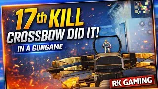 Thumbnail: 17ᵗʰ Kill Crossbow Did It! 💀🔥 | BGMI Gun Game | RK Gaming #rkgaming #bgmi #video 