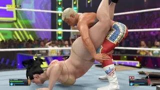 Thumbnail: SUPERSTAR TAMANNA VS CODY RHODES TOP MOVE #tamanna #tamannaah #codyrhodes #trending #wwe2k26 #w2k26 