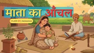 Thumbnail: Mata ka Anchal class 10 | Class 10 hindi chapter 1 | माता का आँचल Full explanation | Animation