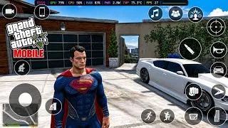 Thumbnail: GTA 5 Android Superman Mod 🦸‍♂️ | GTA V Mobile Offline Gameplay | High Graphics | GameHub V6.0.9