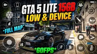 Thumbnail: GTA 5 Lite 15GB Android Gameplay | Full Map | 60FPS No Lag 🔥