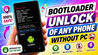 Thumbnail: How To Unlock Bootloader Without PC | Unlock Bootloader of Any Phone | Fastboot