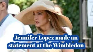 Thumbnail: Jennifer Lopez made an unforgettable fashion statement at the 2026 Wimbledon