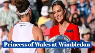 Thumbnail: The Princess of Wales at Wimbledon. 🎾 @RLAMO