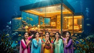 Thumbnail: We Built a Glass House Under the Ocean! 😱🌊 | Incredible Underwater House