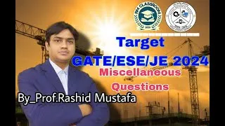 Thumbnail: Miscellaneous Questions|Target GATE/ESE/JE 2024|RM Classroom