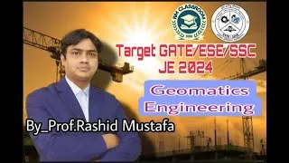 Thumbnail: Geomatics Engineering| Community Section Question Solution| RM Classroom| Prof. Rashid Mustafa|GATE