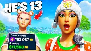 Thumbnail: I WON a Tournament with the YOUNGEST Fortnite PRO..