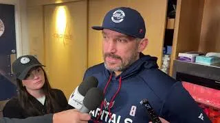 Thumbnail: Alex Ovechkin on his slow start to the season and if reaching 900 goals is weighing on him