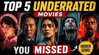 Thumbnail: Top 5 Underrated Movies You Missed in 2026 😱 | Hidden Gems Better Than Blockbusters!