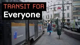Thumbnail: The Transit Accessibility Problem (w/ @urbanmobilityexplained)