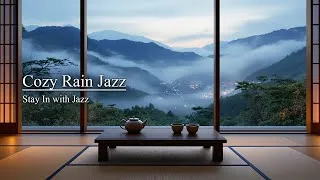 Thumbnail: 🏠 Cozy Rain Jazz | Stay In with Jazz, let the Wind Howl Outside 💨🎶