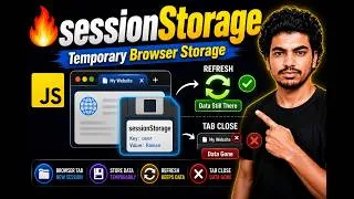 Thumbnail: sessionStorage in JavaScript | Complete Guide