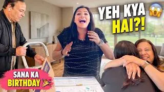 Thumbnail: Yeh kya le aaye Birthday pe… Sana bilkul shock ho gayi 😳 Daily VLOG 84