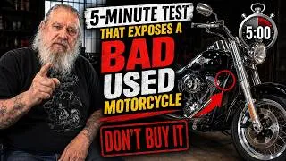Thumbnail: 5-Minute Test That Exposes a Bad Motorcycle