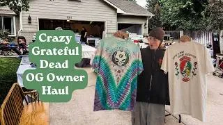 Thumbnail: I Found A Collection Of Grateful Dead Shirts!