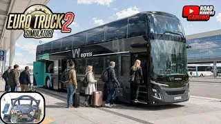 Thumbnail: BRAND NEW Volvo 9700 DD through INSANE Narrow Roads & Heavy Traffic! | ETS2 Bus