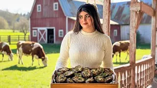 Thumbnail: Remote Village Life: Grandma’s Secret Stuffed Eggplant Recipe (Authentic & Homemade)