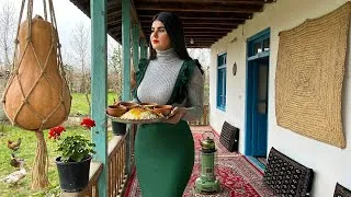 Thumbnail: Cold Autumn Village Life | Decorating the Porch & Cooking a Simple Tomato Stew