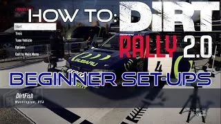 Thumbnail: Dirt Rally 2.0 Beginner Set-up Tips