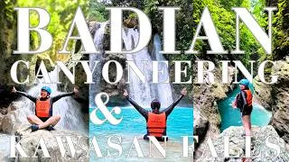 Thumbnail: Canyoneering & Kawasan Falls Adventure 2026|DIY Solo Travel Guide⛰️🧗