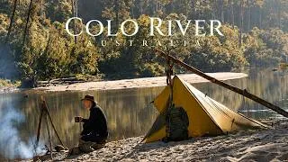 Thumbnail: Solo Bushcraft Camp Deep in the Colo River Wilderness in Australia 
