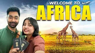 Thumbnail: First Time In Continent AFRICA🐘🦁😍India to Kenya 🧿 #ronavi #kenya 