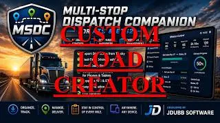Thumbnail: Multi-Stop Dispatch Companion - Custom Load Creator (ATS & ETS2 Tutorial)