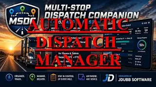 Thumbnail: Multi-Stop Dispatch Companion Auto Dispatch Manager (ATS & ETS2 Tutorial)