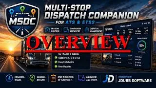 Thumbnail: MULTI-STOP DISPATCH COMPANION OVERVIEW ATS & ETS2