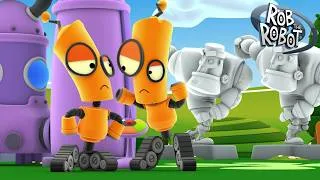 Thumbnail: Clone Planet Trouble! 👯 Be Unique! 🌈 | Rob The Robot | Preschool Learning