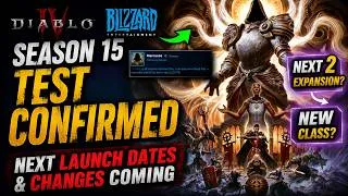 Thumbnail: Next Launch Dates & Changes coming to Diablo 4 - Season 15 TEST CONFIRMED