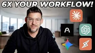 Thumbnail: 6 INSANE AI Timesavers for Business (Saving HOURS not MINUTES)
