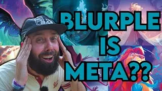 Thumbnail: Bluefasa is KING?? Blurple is BACK!! Disney Lorcana Deck Guides!