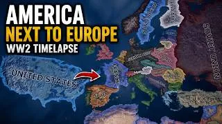 Thumbnail: What If The USA Was Next to Europe in WW2?