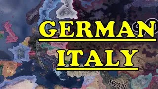 Thumbnail: German Italian Union in Hearts of Iron 4 - Timelapse