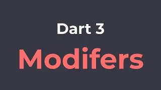 Thumbnail: Dart 3 Class Modifiers Is kinda Confusing