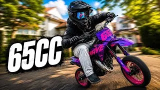 Thumbnail: The 65CC Mini Supermoto Is INSANE