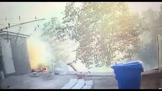 Thumbnail: Fighting a fast moving destructive brush fire, with nothing but garden hoses on the “Tick Fire”