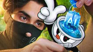 Thumbnail: 😱Учу Нейросеть Играть В Cuphead!