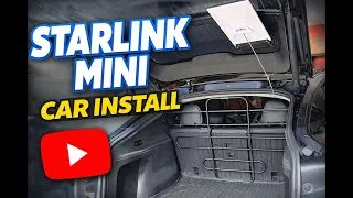 Thumbnail: Starlink Mini install & activation on Model Y Juniper (2026)