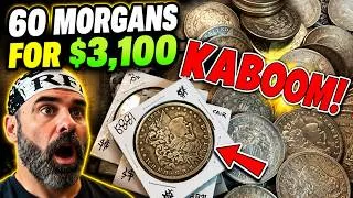 Thumbnail: Morgan Dollar Collection Haul - $3100 for 60 Coins!? 1889-CC!