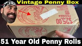 Thumbnail: Searching 51 Year Old Original Penny Rolls | Box 2 - Hunt and Fill