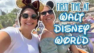 Thumbnail: FIRST TIME AT MAGIC KINGDOM!!! Walt Disney World Vlog